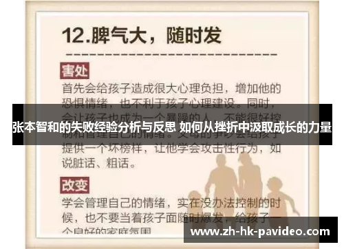 张本智和的失败经验分析与反思 如何从挫折中汲取成长的力量